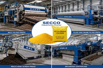 Sludge Dewatering इत्यस्मा Polyaluminum Chloride इत्यस्य चयनं परिमाणं मार्गदर्शनं च